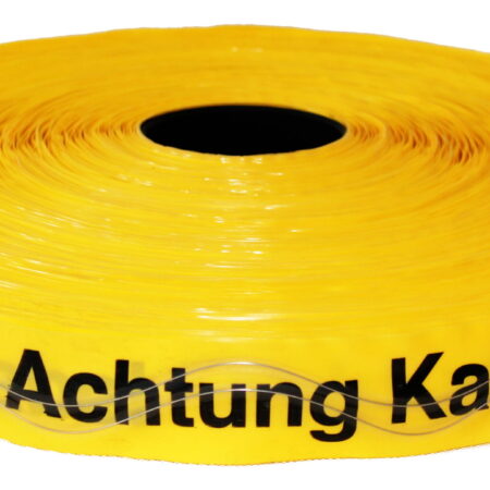 ALVA Ortungsband Nr.6, rot, Rolle 250m 40x0,15mm, Achtung Kabel