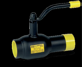 Ballomax vollverschw. Stahlkugelh. DN15 PN40 red.DG IGxSE max+200°C HH BL138mm