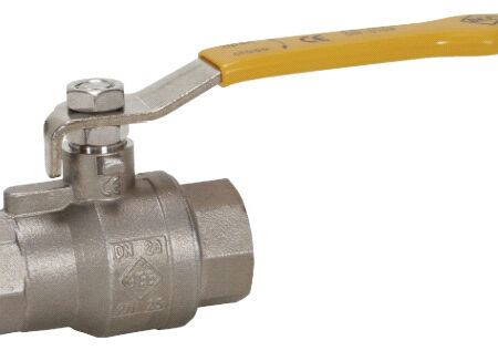 Gaskugelhahn 3/4" IG 1.4408 DVGW  2tlg PN40 PTFE / Viton