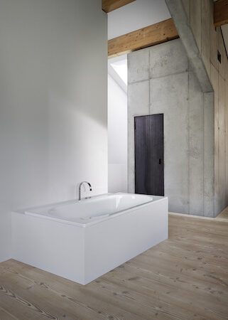 BetteStarlet, 1700x750x420 mm, Weiß, glasierter Titan-Stahl, Badewanne, Einbau, Unterbau, Rechteck, 2-Sitzer Badewanne