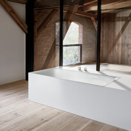 BetteLux, 1800x800x450 mm, Weiß, glasierter Titan-Stahl, Badewanne, Einbau, Rechteck, 2-Sitzer Badewanne