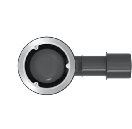BetteCompact+, seitlich - 0,5 l/s, Ab- und Überlauf, Duschwanne, Duschfläche, 225x115x85 mm, Chrom, Kunststoff