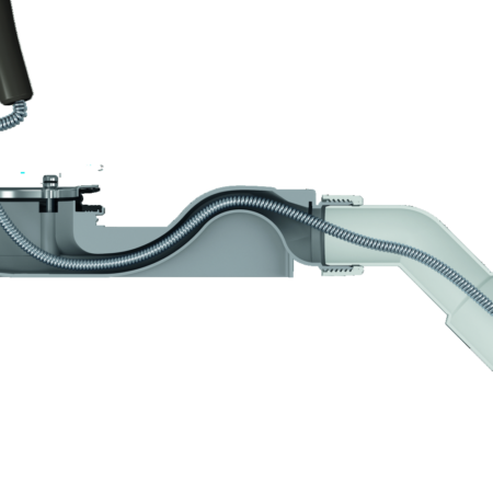 BetteSolid 30, seitlich - 0,6 l/s, Ab- und Überlauf, Duschwanne, Duschfläche, 415x120x48 mm, Weiß, Kunststoff, glasierter Titan-Stahl