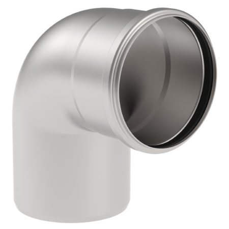 BLÜCHER EuroPipe 87.5Gr.Rohrbogen 1.4301, 110mm