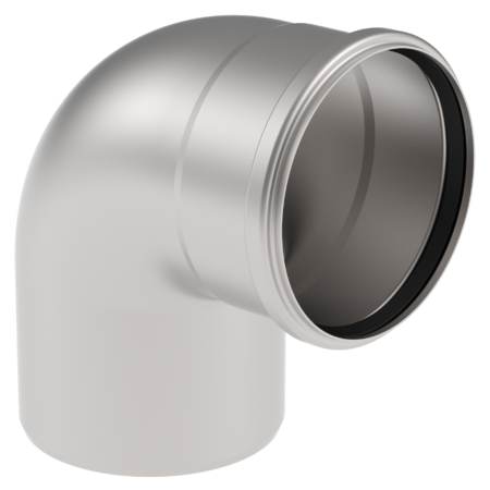 BLÜCHER EuroPipe 87.5Gr.Rohrbogen 1.4301, 160 mm