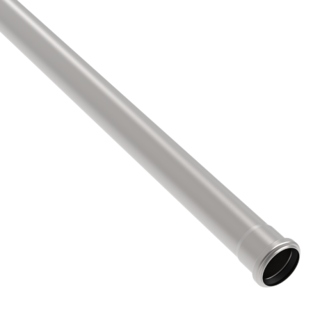 BLÜCHER EuroPipe Abwasserrohr 1.4404, 50 X 1000mm, DN 50