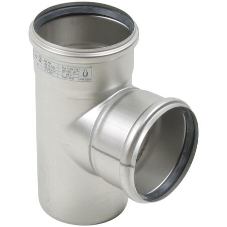 BLÜCHER EuroPipe 87.5Gr.Abzweig 1.4301, 50 x  50 mm