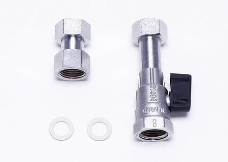 BOSCH Installationszubehör Nr. 240, WW-Anschlussset AP, 1/2"