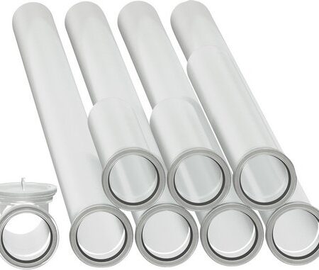 BOSCH Set Abgasrohre d:80. 10m, + Prüfrohr, FC-Set-SR80