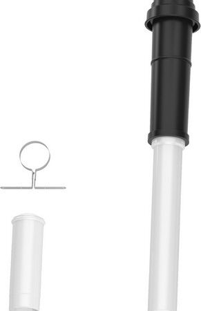 BOSCH Grundbausatz C33. d:80/125 schwarz, FC-Set80-C33