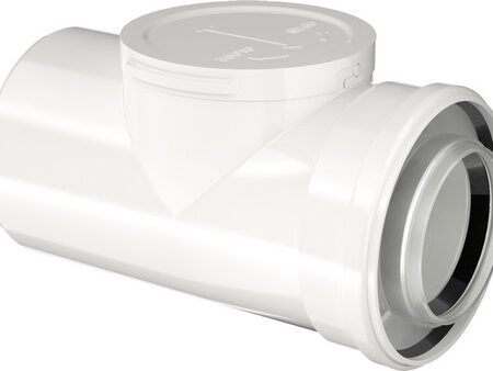 BOSCH Rohr konz. d:80/125, mit Prüföffnung, FC-CR80