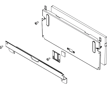 BOSCH Ersatzteil TTNR: 87154023190, Vorderwand