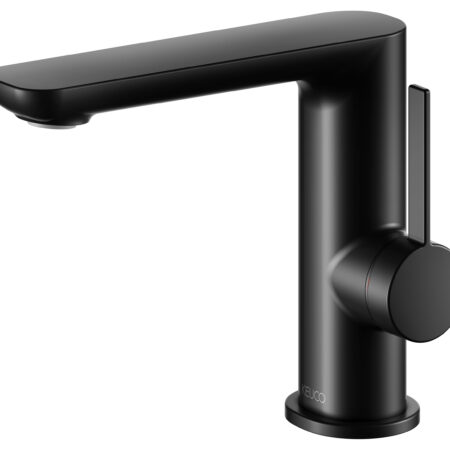 Keuco Passion Koll.1 EHM-WT-Mischer seitl bedienb., o. Ablaufg., schwarz m.