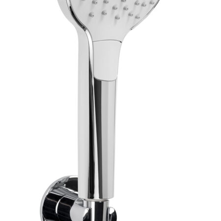 Regenwerk Passion Brauseset Kombihalter Rund, inkl. Handbrause, 1600 mm Isoflex