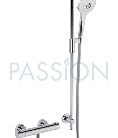 REGENWERK Passion Brausestangenset,rund HB Feinregen, 1600 mm