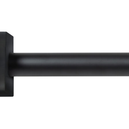 Regenwerk Passion Deckenarm 165 mm, eckig, Messingrosette, schwarz