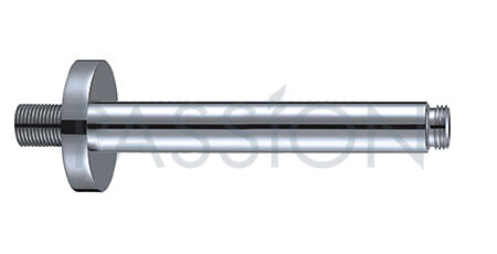 Regenwerk Passion Deckenarm 165 mm, Rund, Messingrosette