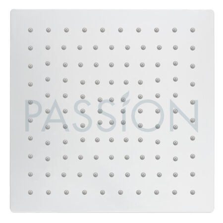 Regenwerk Passion Kopfbrause Edelstahl, eckig, 250 x 250 mm