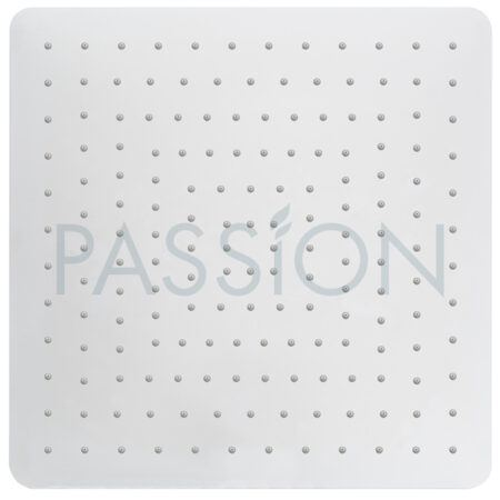 Regenwerk Passion Kopfbrause Edelstahl,Softedge, 400 x 400 mm