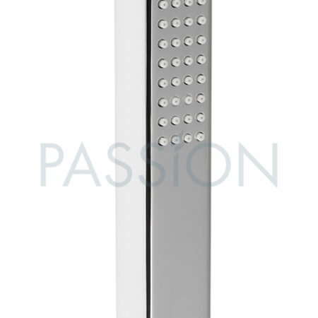 Regenwerk Passion Stabhandbrause,softed. Messing mit Antikalknoppen