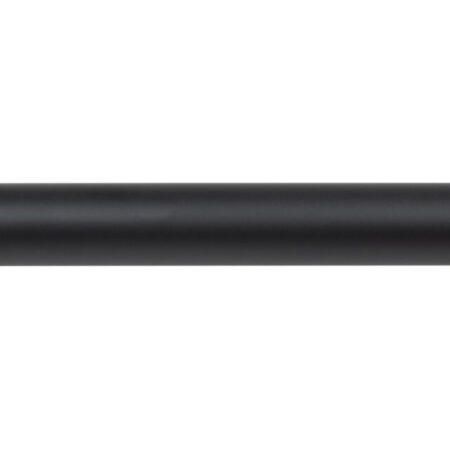 Regenwerk Passion Wandarm 400 mm, Rund, Messingrosette, schwarz