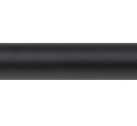 Regenwerk Passion Wandarm 400 mm,Softedge, Messingrosette, schwarz