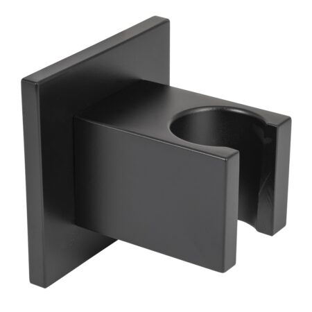 Regenwerk Passion Wandhalter starr, eckig, Messing schwarz