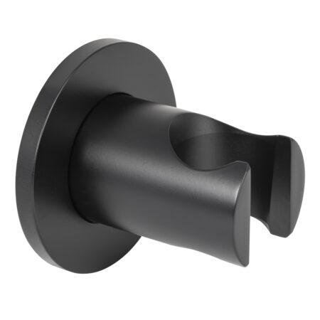 Regenwerk Passion Wandhalter starr, Rund, Messing schwarz