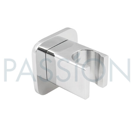 Regenwerk Passion Wandhalter starr,Softedge, Messing verchromt