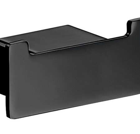emco loft Doppelhaken 70 x 30 x 33mm, schwarz