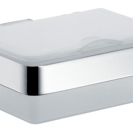 emco loft Feuchtpapierhalter Kunststoffbox chrom/weiss