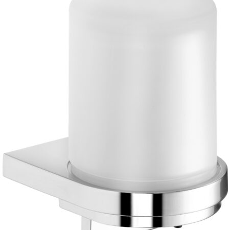 Keuco Passion Lotionspender komplett, Kristallglas matt, chrom