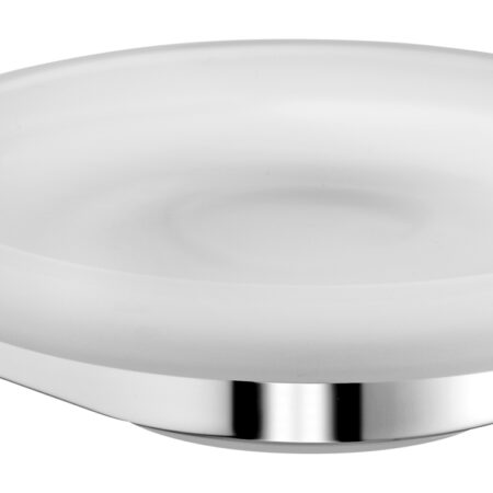 Keuco Passion Seifenhalter komplett, Kristallschale matt, chrom