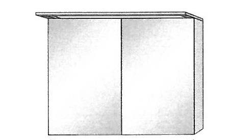 Sanipa Passion Koll. 1 Spiegelschrank 100x76x14,9cm, Korpus Oak Kansas