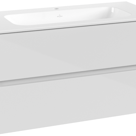 V&B Passion Koll. 1 Waschplatz-Set 1000 x 532 x 470 mm, 2 Auszüge, White