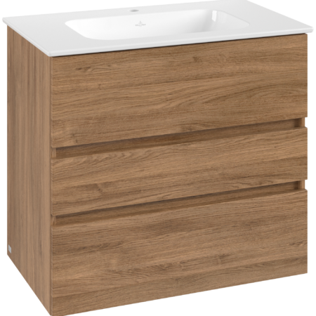 V&B Passion Koll. 1 Waschplatz-Set 800 x 712 x 470 mm, 3 Auszüge,Oak Kan.