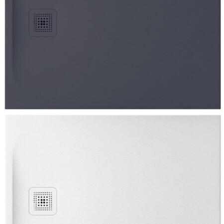 Laufen Passion Duschwanne aus Marbond 120 x 90 x 3,3cm,Ablauf kurze Seite,weiß