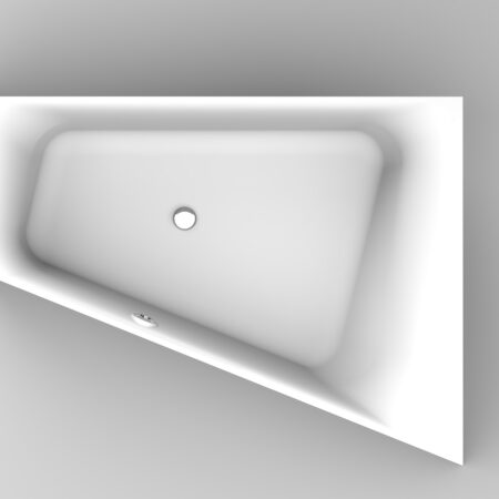 Ferotehna Passion freist. TRAPEZ Wanne LINKS 1710x1310x620mm