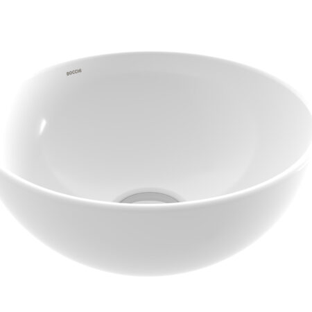 Bocchi Passion  Schalenbecken d26cm ohne Hahn-und ÜL-Loch, weiß GL