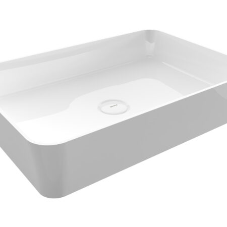Bocchi Passion  Schalenbecken 55cm ohne Hahn- und ÜL-Loch,weiß GL
