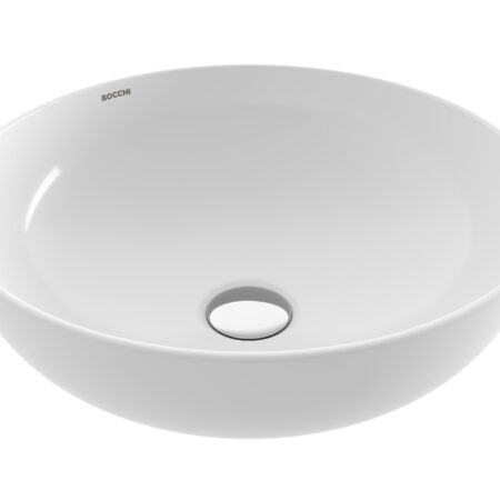Bocchi Passion  Schalenbecken 38cm ohne Hahn- und ÜL-Loch, weiß GL