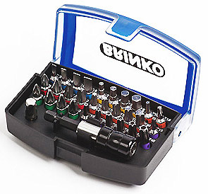 Brinko Bits-Set farbkodiert 32 tlg.