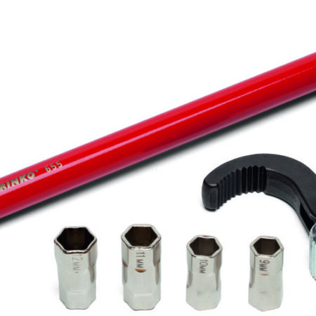 Brinko Kombi-Standhahnschlüssel für 9, 10, 11, 12, 13mm, mit Klaue 13mm