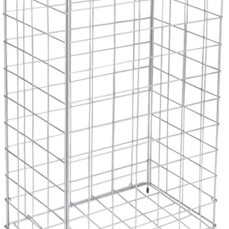 CWS Großraum-Papierkorb weiß 60L 62x41x25