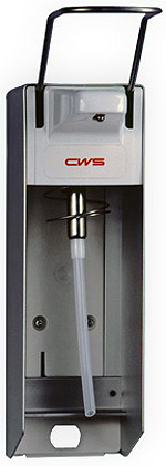 CWS Universalarmhebelspender 1000ml für Desinfektion und Seife