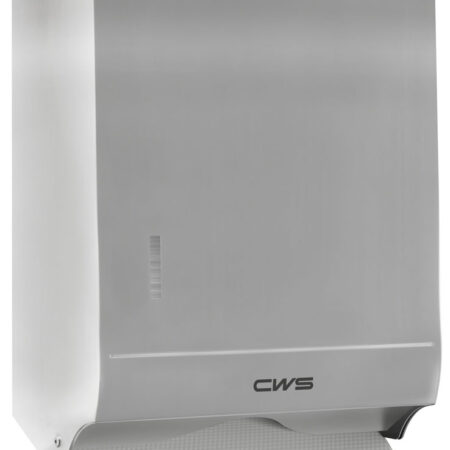 CWS Papierhandtuchspender Paradiseline Stainless Steel, Edelstahl, mit Schloss