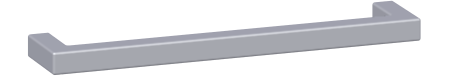 Griff Base Chrom L:170mm C:160mm