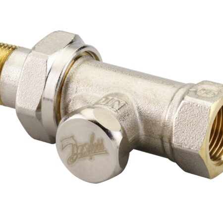 Danfoss RLV-S 15 Rücklaufverschraubung R 1/2, Durchgang, absperrbar