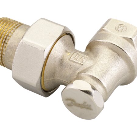 Danfoss RLV-S 20 Rücklaufverschraubung R 3/4, Eck, absperrbar