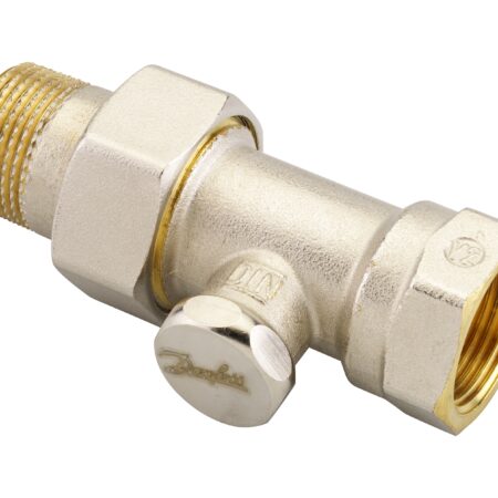 Danfoss RLV-S 20 Rücklaufverschraubung R 3/4, Durchgang, absperrbar